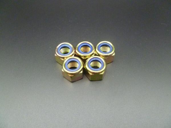 M20-1.5/M20-2.0/M20-2.5 DIN 985 Class 8 Zinc Finish Steel Nylon Insert Lock Nut