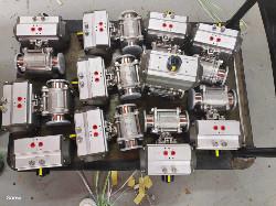 volantes actuador neumtico aluminum alloy quater-turn pneumatic actuator for butterfly valve and ball valve