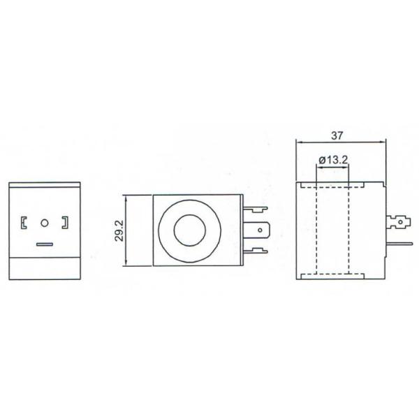 EVI 5M/13 Fuel Dispenser Natural Gas Shut Off Solenoid Valve Coil