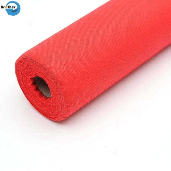 Biodegradable embossed flower waves design spun-bond non woven fabric for christmas gift flower wrapping paper