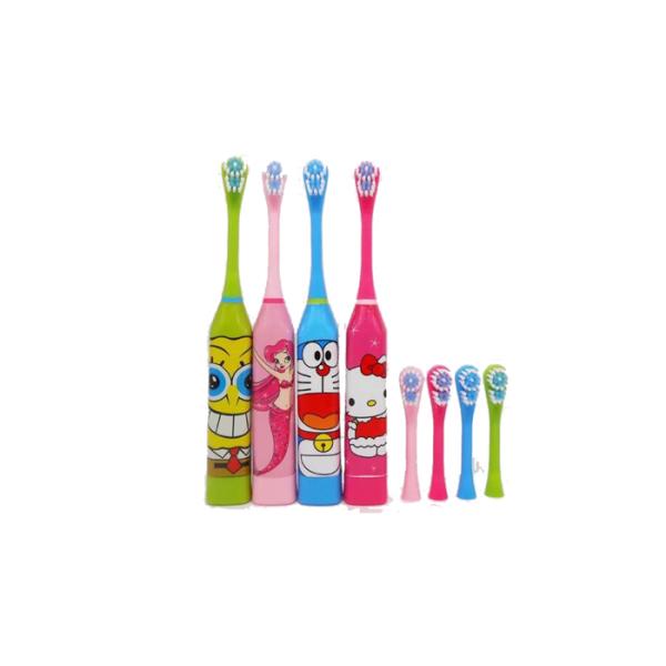 Colorful Replacement Double-sided Brush Heads for Kids Electric Toothbrush