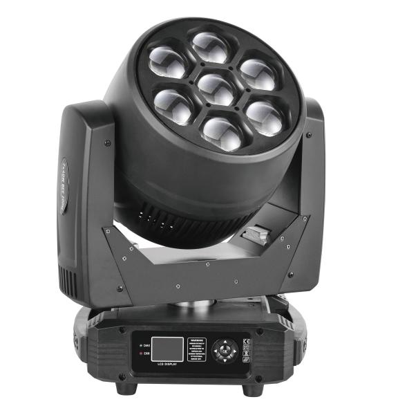 7pcs LED Bee Eye Moving Head Focusing Dye Light 40W For DJ Party Lighting