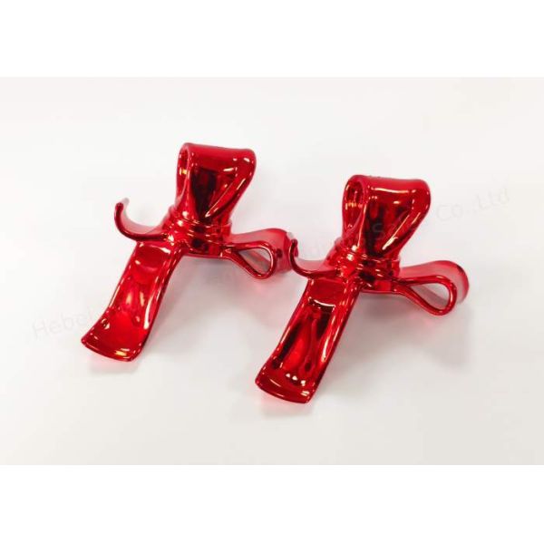 Tapa de botella de perfume de plástico con forma de arco, bomba de presión superior de 15 mm