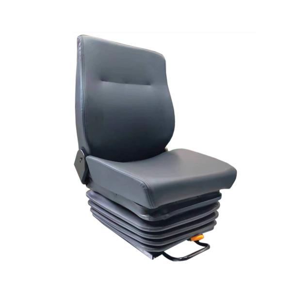 Low Profile Air Suspension Seat Black Bottom  for Coal Locomotive