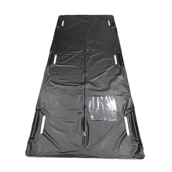Manufacture Custom Central Zipper Disposable Waterproof Dead Body Packing Cross Bag
