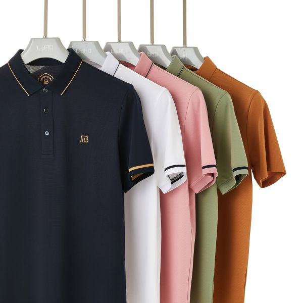 New Fashion Trend Wholesale T Shirt Polo Short Sleeve for Men High Quality Custom Polo Shirts Logo