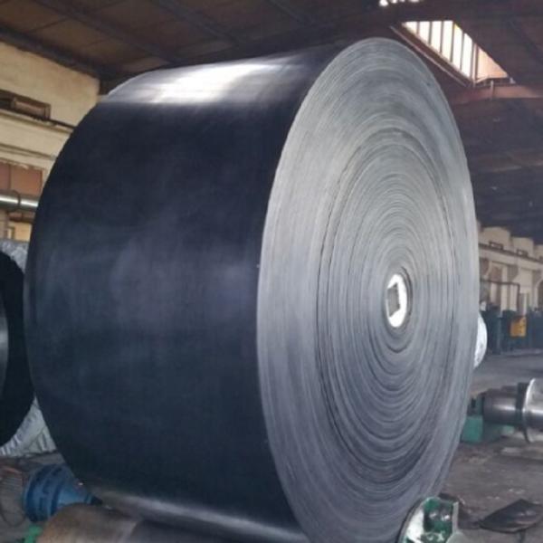 600mm EP200 Black Polyester High Strength Conveyor Belts Wear Resistant Heavy Load