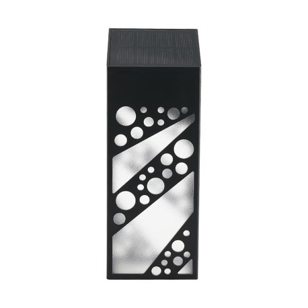 ABS vedação à prova d'água LED solar jardim luz de parede 280mA Para decoração de parede do pátio