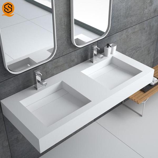 Artificial Stone Above Counter Wash Basin Resist Corrosion