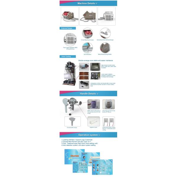 2018 Popular and permanent diode laser hair removal machine for beauty clinic