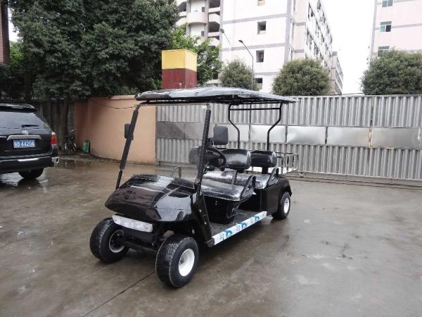 6 Seats Electric Vintage Cars 48v Electric Golf Carts PP Body CE Approved