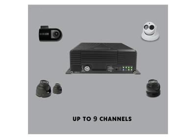 Carro DVR móvel de HDD H.264 Live Video 9CH