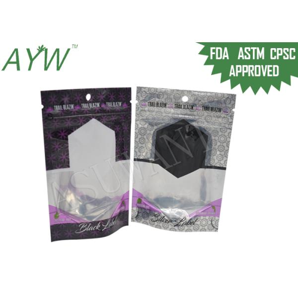 Moisture Proof Stand Up Zipper Bags Plastic Plastic Laminated Eco Friendly