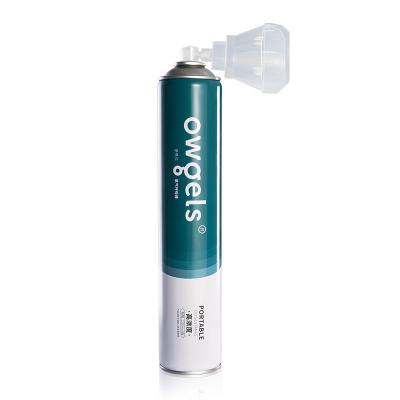 garrafa médica portátil do inalador do oxigênio 1000ml para a alta altitude das mulheres gravidas