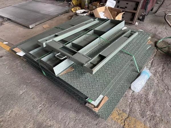 Échelle numérique bleue de 3 tonnes 1,2x1,2 m