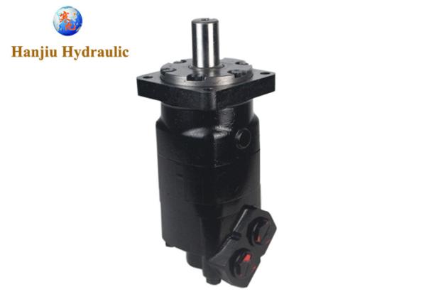 BMK6 Motor hidráulico 500 ml/r 4 parafusos, flange quadrada de 38,1 mm eixo 1 15/16 porta