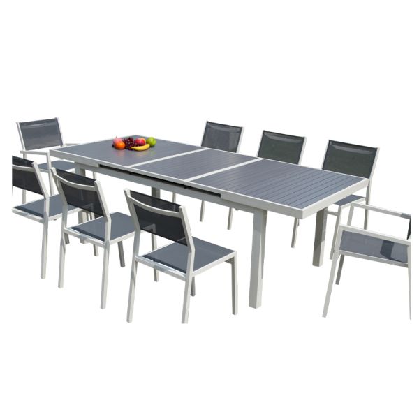 HIFINE HFS-0416 Aluminum Outdoor Dining Garden Patio Furniture Set