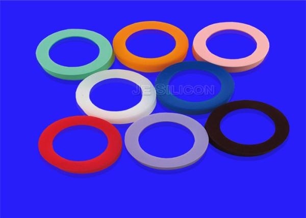 Heat Proof Molded Silicone Parts , Silicone Rubber O Ring Frost Resistance