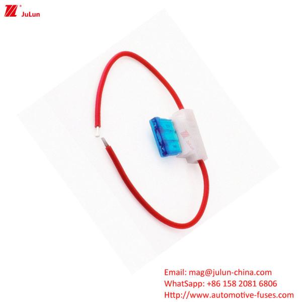 25A-80A Current High Reliability Electric Vehicle Products Copper Contact Small Good Fuse Holder