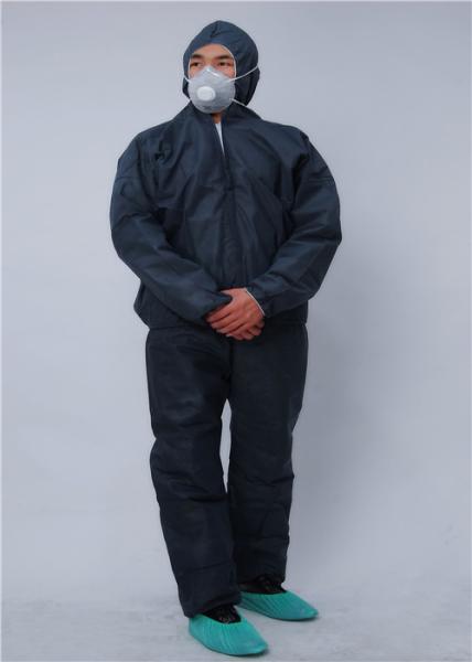 Combinação descartável de 75g/㎡ PP Biosecurity para o doutor de hospital