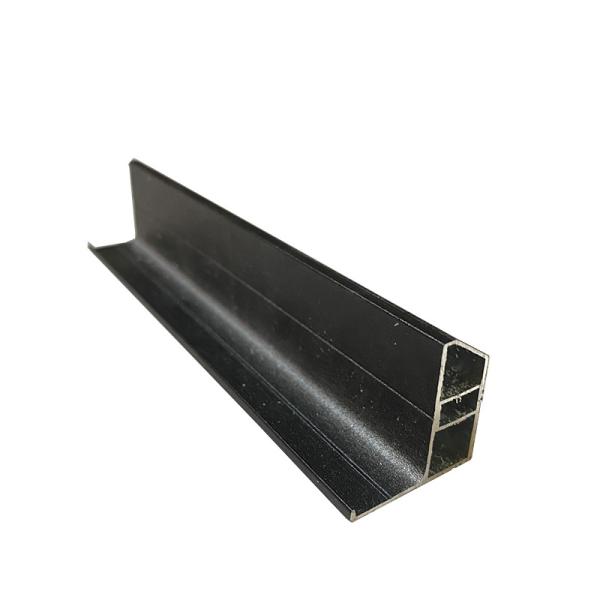 White / Black / Transparent Wire Colour Aluminium Rail Track With Customizable Width