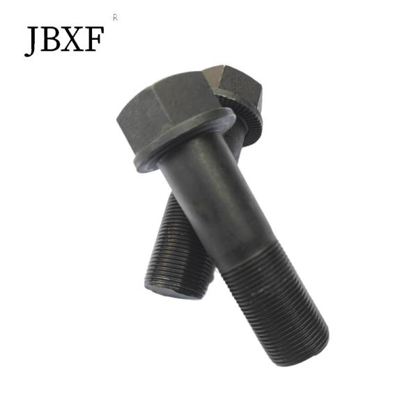 Zinc Plated Case CX130 Dozer Track Bolts Vibration Resistant For Urban Construction