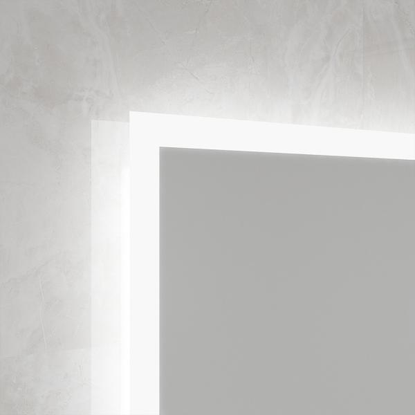 Design pivotant Créatif miroir de salle de bain avec lumières