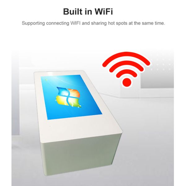 43 inch object recognition restaurants smart digital interactive price multitouch coffee table with android