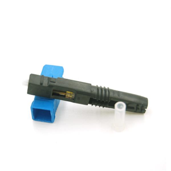 Factory direct blue green color SC/PC fiber optic fast connector