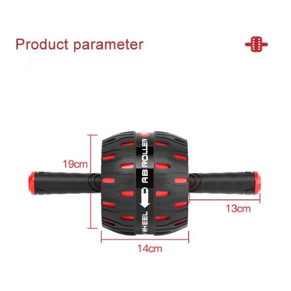 Безшумный сверхмощный ролик Ab расширить подбрюшную тренировку талии колеса ролика живота
