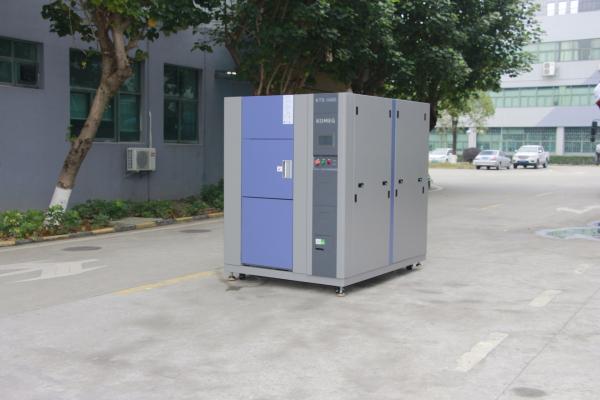 100L 3 Zone Climatic Test Chamber Semi - Hermetic Compressor Shell Tube Condenser