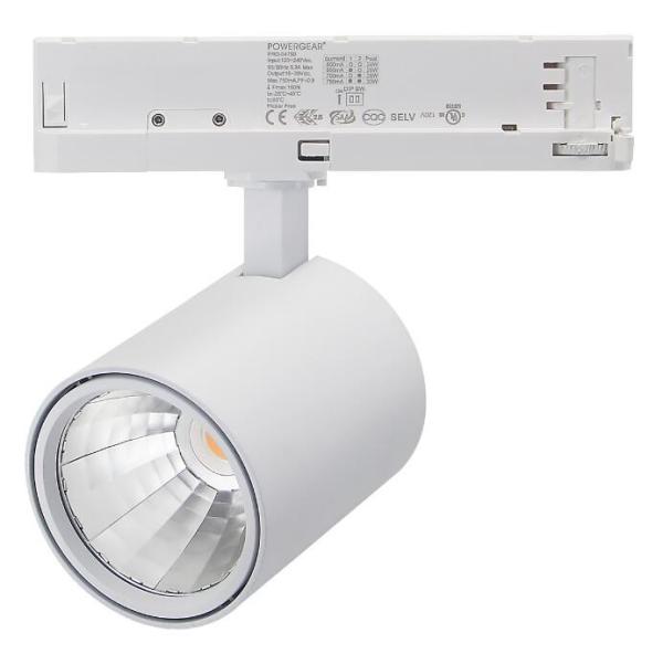 LED track light heads 10W Bridgelux LED Chip 97Ra 100LM/W 4-wire 3-phase  flicker free Dimmable Black for shop