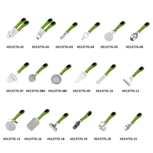 ISO9001 Attested Kitchen Accessories Set Stainless Steel Cookware and Cooking Utensils