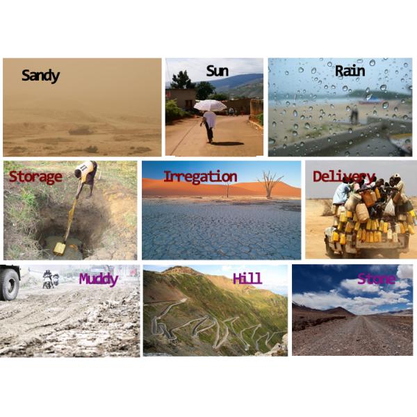 1.6*1.3 m Tank Size Electric kick Start Water Tank Tricycle for Oil Delivery in 2019