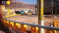 carro de EVA Safety Roller Barrier Protection do corrimão da estrada do diâmetro de 0.35m