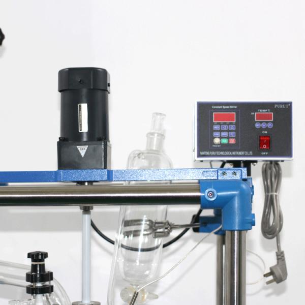 Customizable Explosion Proof PTFE Material Jacketed Glass Reactor for New Material Synthesis