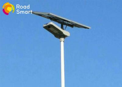 Double Panels Commercial Solar Parking Lot Lights For Main Road CE Rohs Certificates
