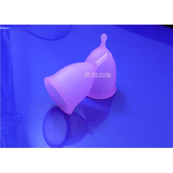 FDA Approved Silicon Menstruation Cup , Collapsible Ladies Period Cup