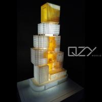 Modèles d'échelle architecturale SZAD 1/200 Modèle de bâtiment des sièges sociaux de Gree