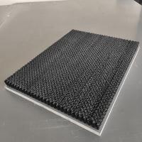 Arame industrial de chapa flexível de torção escovas de borracha para máquina CNC de desburo