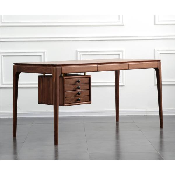 Modern Style Solid Wood Hotel Room Table / Hotel Writing Desk