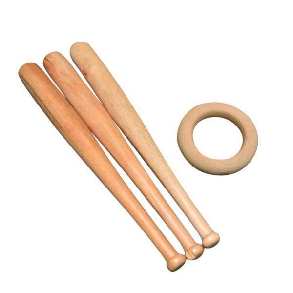150/180 MM Mini Baseball Stand Wooden Baseball Bats Display Holder Baseball Accessories for Ball for Kids