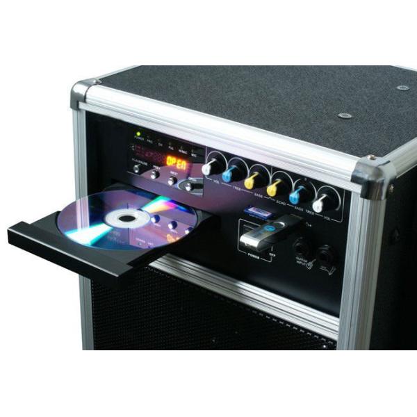 active trolley speaker/portable speaker with usb/sd function