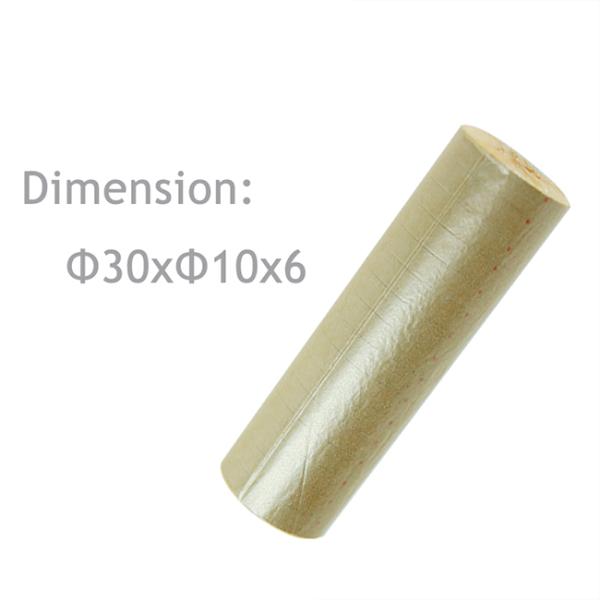 Подгонянный диск 30mm ультразвуковой пьезоэлектрической Piezo керамической плиты керамический