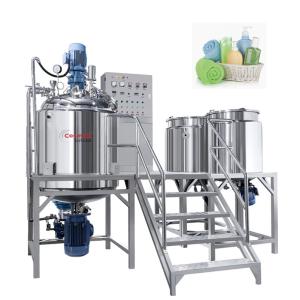 300L Electric Liquid Soap Homogenizing Mixer Shampoo Detergent Gel Making Machine