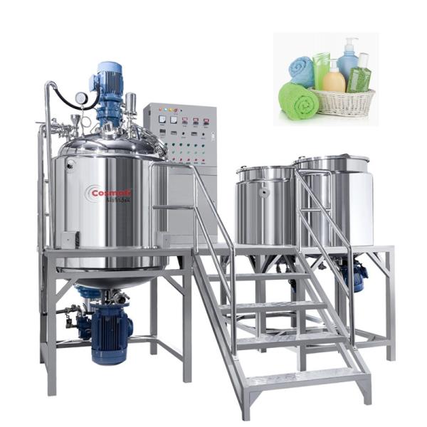 Electric Liquid Soap Homogenizing Mixer Shampoo Detergent Gel Making Machine
