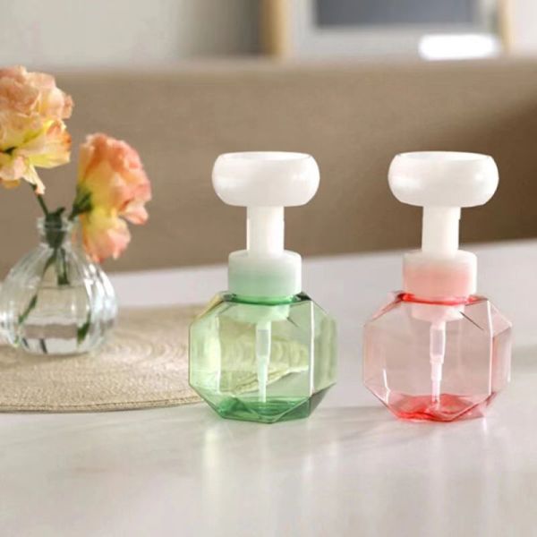 300ml Flower Shape Cat Paw Foam Pump Bottle for Foam Soap and Cleanser Dispenser