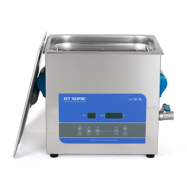 Máquina de limpeza ultrassônica GT SONIC 200W 9L com temporizador de desgaseificação