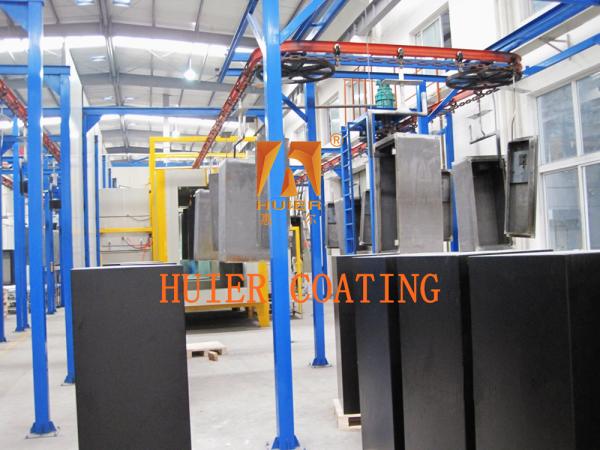 16 PCS Automatic Standard Electric Powder Coating System With 12000 Gauss Magnetic Field Strength