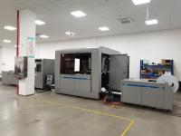 Máquina de impresión digital de inyección de tinta dúplex con cabeza de impresión industrial
